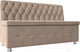 Миниатюра изображения товара Скамья кухонная мягкая Лига Диванов Вента 284 / 108760 (велюр, бежевый)