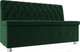 Миниатюра изображения товара Скамья кухонная мягкая Лига Диванов Вента 284 / 108763 (велюр, зеленый)
