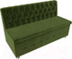 Миниатюра изображения товара Скамья кухонная мягкая Лига Диванов Вента 284 / 108770 (микровельвет, зеленый)