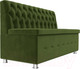 Миниатюра изображения товара Скамья кухонная мягкая Лига Диванов Вента 284 / 108770 (микровельвет, зеленый)
