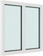 Миниатюра изображения товара Окно ПВХ Rehau Двухстворчатое глухое 2 стекла (1700x1700x60)