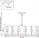 Миниатюра изображения товара Люстра Lightstar Novara 713287 (MD20104-8A)