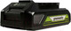 Миниатюра изображения товара Аккумулятор для электроинструмента Greenworks G24USB2 24V 2Ач / 2939207 (с USB разъемом)