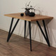 Миниатюра изображения товара Обеденный стол Millwood Женева-2 Л 120x70x75 (дуб золотой Craft/металл черный)