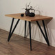 Миниатюра изображения товара Обеденный стол Millwood Женева-2 Л 130x80x75 (дуб золотой Craft/металл черный)