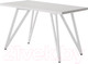 Миниатюра изображения товара Обеденный стол Millwood Женева-2 Л 130x80x75 (белый/металл белый)