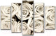 Миниатюра изображения товара Картина модульная Arthata 5m-683 (105x60)