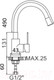 Миниатюра изображения товара Смеситель Wisent W740333-3