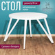 Миниатюра изображения товара Обеденный стол Millwood Женева 2 Л D90 / 90x90x75 (белый/металл белый)
