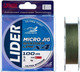 Миниатюра изображения товара Леска плетеная Fishing Empire Lider Micro Jig X4 0.04мм 100м / MJ-004