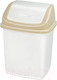 Миниатюра изображения товара Мусорное ведро Эльфпласт Ромашка EP058 (18л, слоновая кость/бежевый)