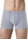 Миниатюра изображения товара Трусы мужские Alfa Man 6303 (р-р 102-106, светло-серый/синий)