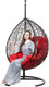 Миниатюра изображения товара Кресло подвесное BiGarden Tropica Black (красная подушка)