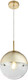 Миниатюра изображения товара Потолочный светильник Toplight Glass TL1203H-51GD