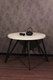 Миниатюра изображения товара Обеденный стол Millwood Женева 2 Л D100 / 100x100x75 (дуб белый Craft/металл черный)