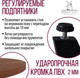 Миниатюра изображения товара Обеденный стол Millwood Женева 2 Л D100 / 100x100x75 (дуб табачный Craft/металл черный)