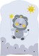 Миниатюра изображения товара Детская кроватка VDK Happy Lion маятник-ящик (белый)