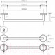 Миниатюра изображения товара Держатель для полотенца Bemeta Neo 104204045