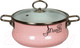Миниатюра изображения товара Кастрюля СтальЭмаль Maestro 8ST205S (розовый)