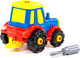Миниатюра изображения товара Игрушка-конструктор Полесье Трактор / 77769 (20эл)