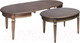 Миниатюра изображения товара Обеденный стол ТехКомПро Лекс 1 (дуб/тон орех с патиной)