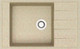 Миниатюра изображения товара Мойка кухонная Berge BR-8005 (песочный)