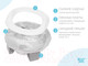 Миниатюра изображения товара Дорожный горшок Roxy-Kids HandyPotty / HP-250G (серый)