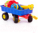 Миниатюра изображения товара Тележка для песочницы Полесье Дачная / 36384