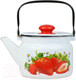 Миниатюра изображения товара Чайник Лысьвенские эмали Сочная клубника С-27104 П2
