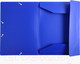 Миниатюра изображения товара Папка для бумаг Exacompta На резинках 55902E (синий)