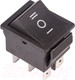 Миниатюра изображения товара Выключатель клавишный Rexant ON-OFF-ON 06-0308-B (черный)