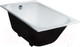 Миниатюра изображения товара Ванна чугунная Универсал Каприз-У 120x70 (1 сорт, с ножками)