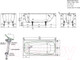 Миниатюра изображения товара Ванна чугунная Универсал Классик-У 150x70 (1 сорт, с ножками)