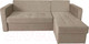 Миниатюра изображения товара Диван угловой Аквилон Фаворит НПБ (бинго бежевый)