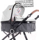 Миниатюра изображения товара Детская универсальная коляска Lorelli Alexa 3 в 1 Opaline Grey Elephants / 10021292185