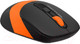 Миниатюра изображения товара Мышь A4Tech Fstyler FG10S (черный/оранжевый)
