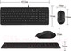 Миниатюра изображения товара Комплект клавиатура и мышь A4Tech Fstyler F1512 (черный)