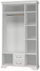 Миниатюра изображения товара Шкаф Bravo Мебель Грация ШР-3 (белый)