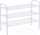Миниатюра изображения товара Полка для обуви Импэкс Leset Комо 3 (белый)