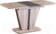 Миниатюра изображения товара Обеденный стол Импэкс Leset Бари (дуб сакраменто/антрацит)
