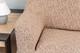 Миниатюра изображения товара Чехол на 3-х местный диван Софатэкс Люкс ПО-1 Венеция с оборкой / 00933 (капучино)