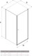 Миниатюра изображения товара Душевой уголок New Trendy Superia K-0587