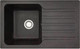 Миниатюра изображения товара Мойка кухонная со смесителем БелЭворс Styl L + смеситель W4998-4-22 + дозатор L405F (черный)