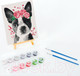 Миниатюра изображения товара Картина по номерам Юнландия Милая собачка с акриловыми красками / 662508