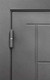 Миниатюра изображения товара Входная дверь Промет Марс 12 86x205 (левая, антрацит рефлект/ларче)