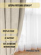 Миниатюра изображения товара Комплект штор Soft Lines Рогожка димаут 2226-2 (150x250, молочный)