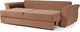 Миниатюра изображения товара Диван ФорестДекоГрупп Ровена 1 (Delta 50, коричневый)