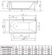 Миниатюра изображения товара Ванна акриловая Alba Spa Impero 180x80 (с экраном)