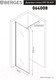 Миниатюра изображения товара Душевая стенка Berges 80x200 / 064008