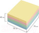 Миниатюра изображения товара Блок для записей Brauberg Пастельный / 122856